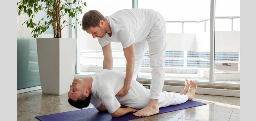 йога против остеохондроза
